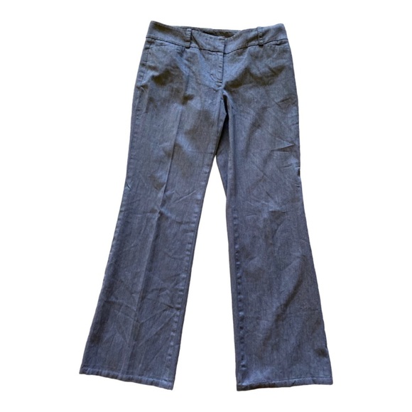 Ann Taylor Pants Womens 4P Signature Gray  Career Office  pants - Picture 1 of 7